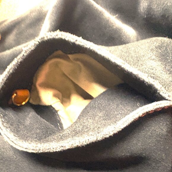 UGG Australia Black Suede Shoulder Bag with side POCKETS NWOT - Picture 6 of 12